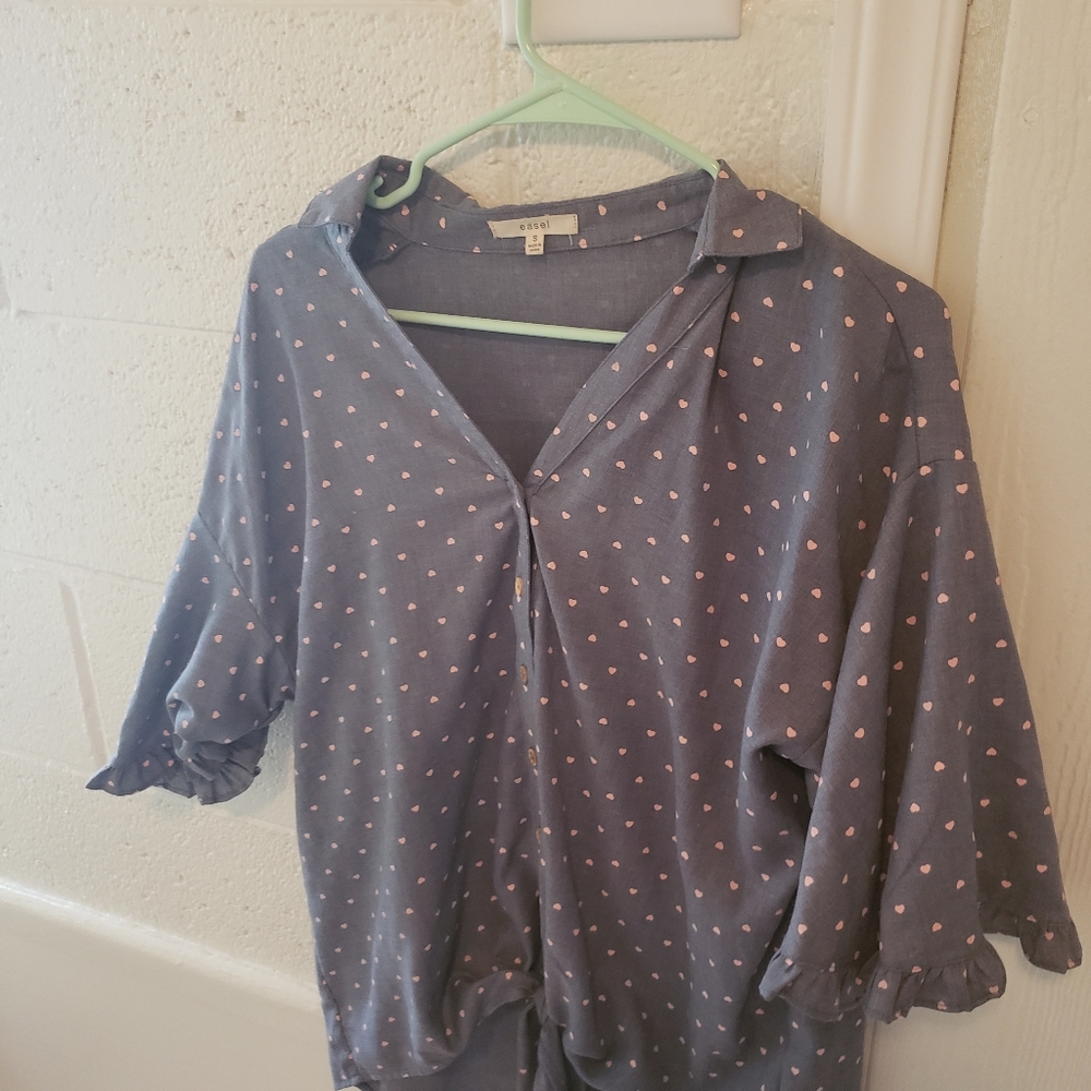 Small heart blouse